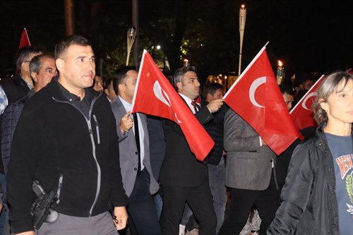 29 EKİM CUMHURİYET BAYRAMI FENER ALAYI DÜZENLENDİ